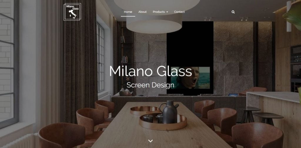 אתר תדמית - Milano Glass
